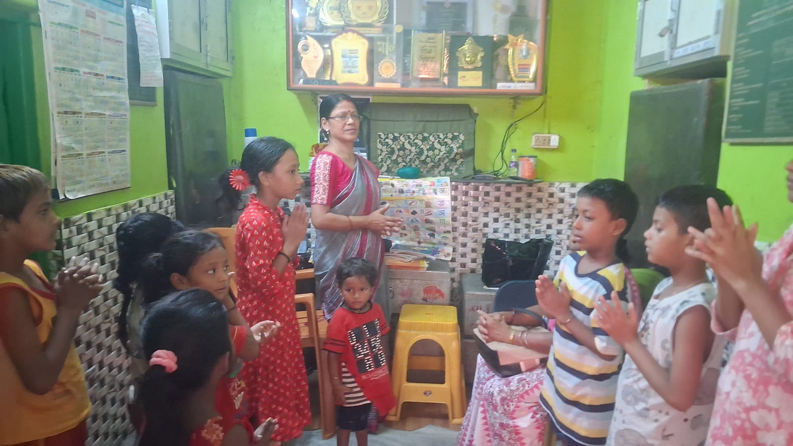 Education programme at Sonagachi